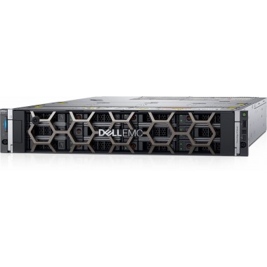 Сервер Dell PowerEdge R750 - 2x Intel Xeon Silver 4316, 64GB DDR4, 480GB SSD SATA MU, 2x32GB RAM, 2.5" (SFF) Hot Swap, 2x2048GB SSD SATA, 2x1400W RPS, TPM 2.0 V3, Intel X710 Dual Port 10GbE SFP+ OCP NIC 3.0, Sliding Rails with CMA, LCD Bezel.